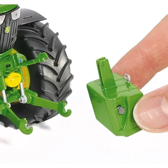077344-Tractor John Deere with loader 1/32 Wiking h340′s 6125R - 077344