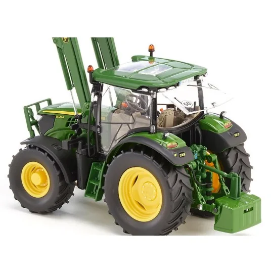 Tractor John Deere with loader 1/32 Wiking h340′s 6125R Wiking 077344 - 7 077344-Tractor John Deere with loader 1/32 Wiking h340′s 6125R - 077344