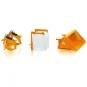077342-Tractor John Deere 7430 with charger 735, orange 1/32 Wiking - 077342