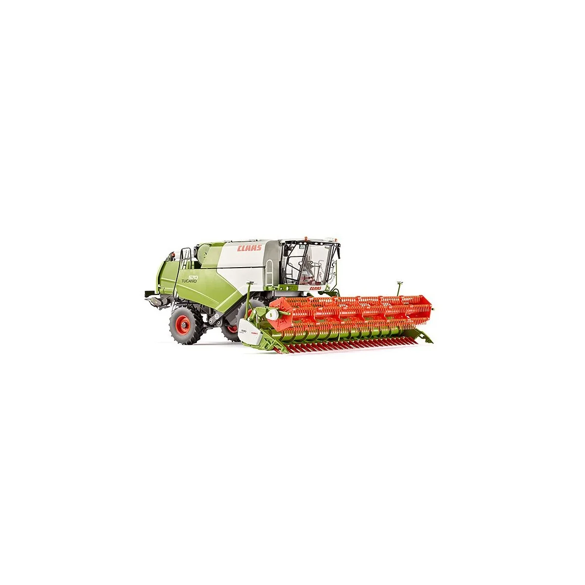 Combine CLAAS Tucano 570 with cutting grain 1/32 Wiking Wiking 077817 - 1 Combine CLAAS Tucano 570 with cutting grain 1/32 Wiking Wiking 077817 - 1
