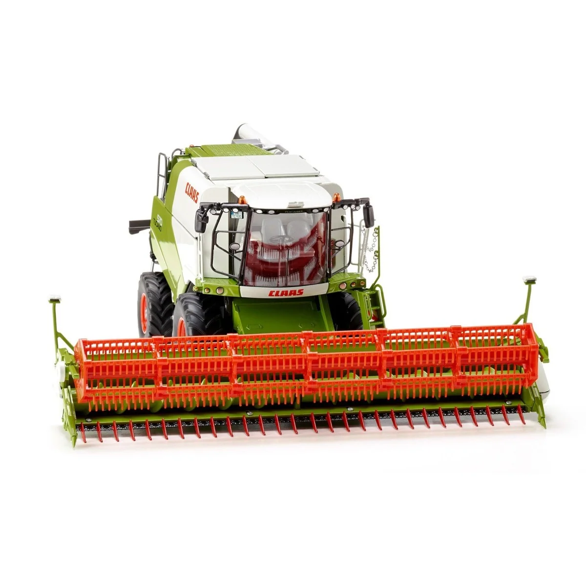 Combine CLAAS Tucano 570 with cutting grain 1/32 Wiking Wiking 077817 - 3 Combine CLAAS Tucano 570 with cutting grain 1/32 Wiking Wiking 077817 - 3