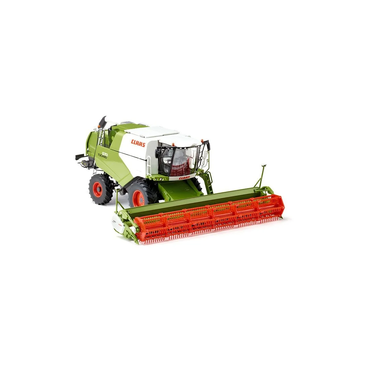 Combine CLAAS Tucano 570 with cutting grain 1/32 Wiking Wiking 077817 - 4 Combine CLAAS Tucano 570 with cutting grain 1/32 Wiking Wiking 077817 - 4