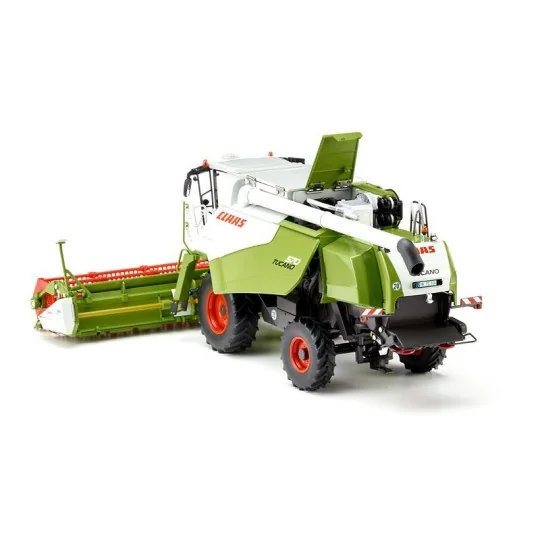 077817-Moissonneuse batteuse CLAAS Tucano 570 avec barre de coupe céréales 1/32 Wiking - 077817