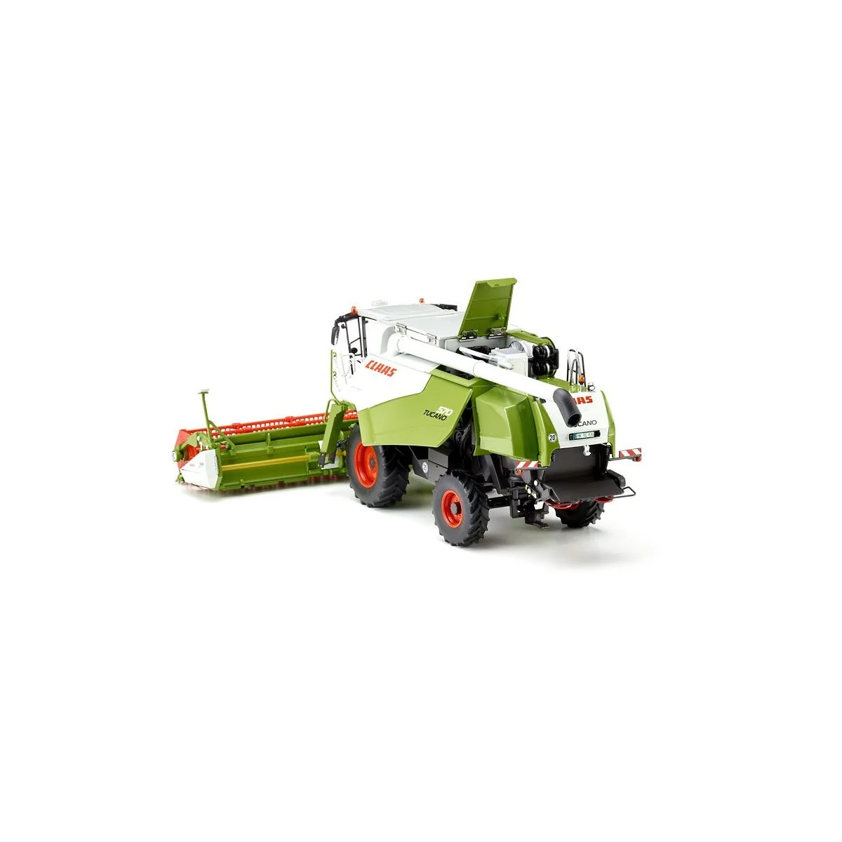 Moissonneuse batteuse CLAAS Tucano 570 avec barre de coupe céréales 1/32 Wiking Wiking 077817 - 5