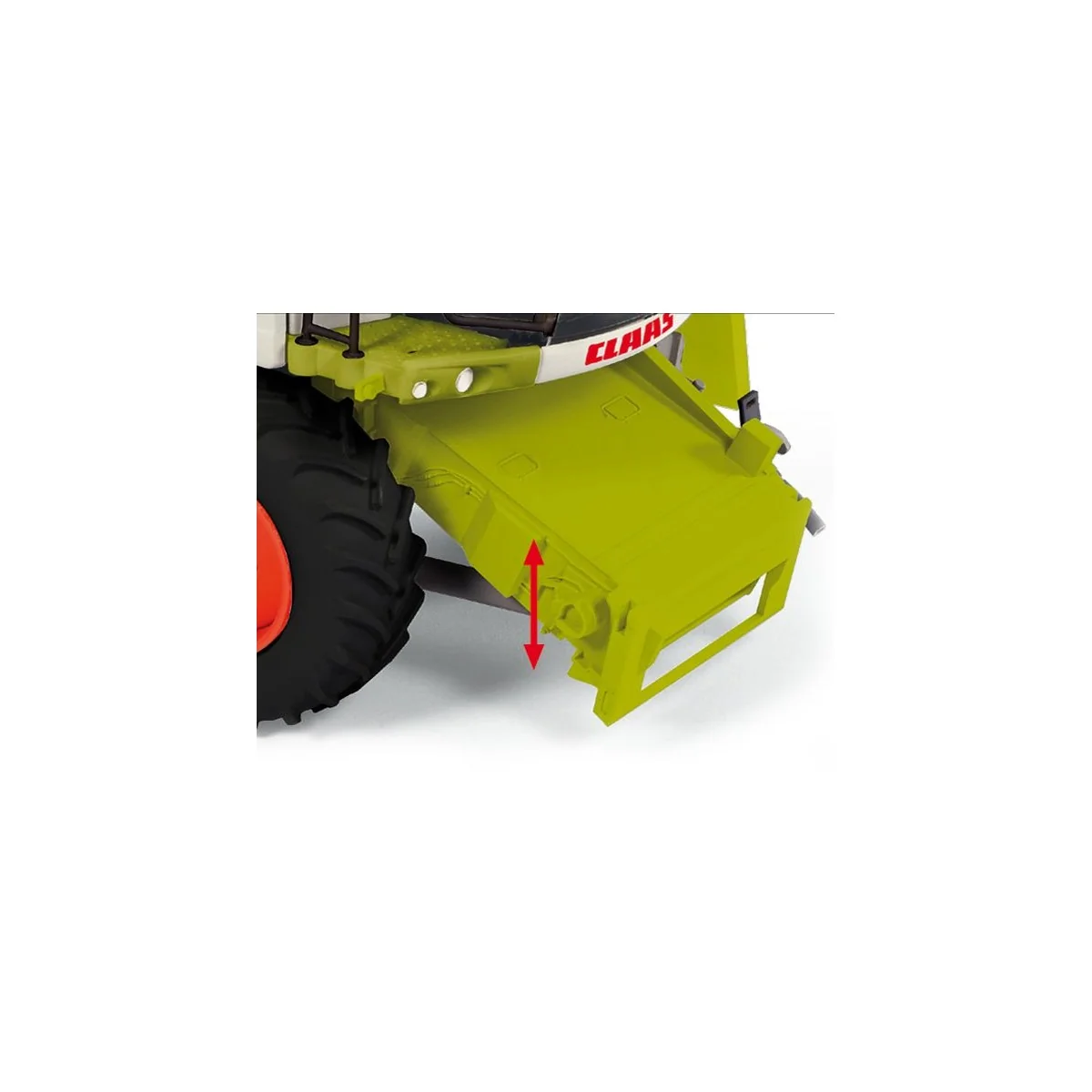 Combine CLAAS Tucano 570 with cutting grain 1/32 Wiking Wiking 077817 - 7 Combine CLAAS Tucano 570 with cutting grain 1/32 Wiking Wiking 077817 - 7