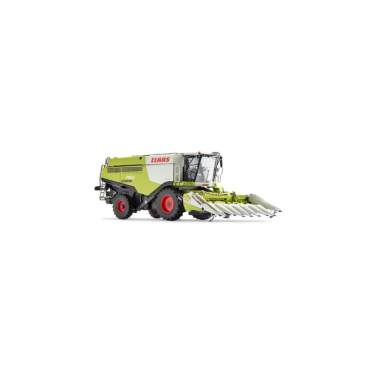 Moissonneuse batteuse CLAAS Lexion 760 avec barre de coupe maïs 1/32 Wiking Wiking 077340 - 1