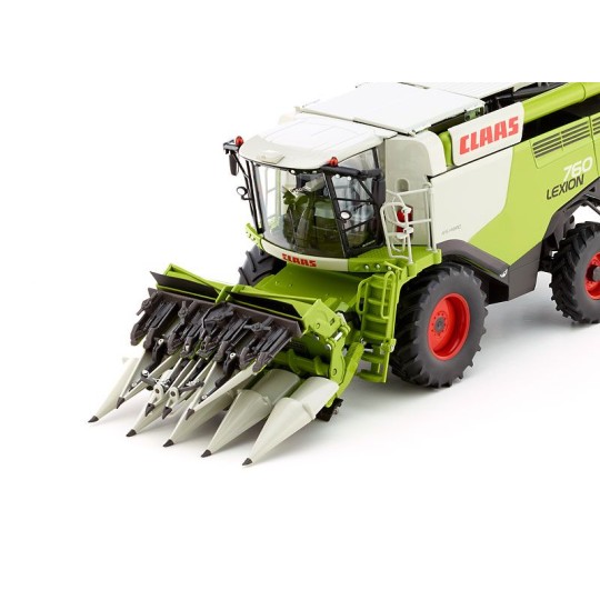 077340-Combine CLAAS Lexion 760 with cutting corn 1/32 Wiking