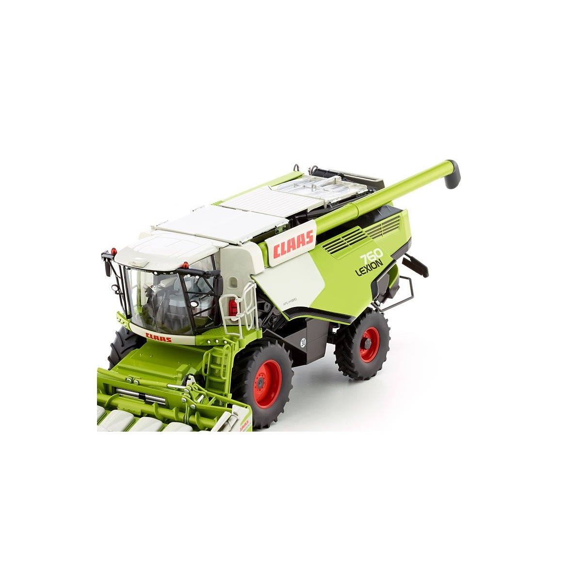 Moissonneuse batteuse CLAAS Lexion 760 avec barre de coupe maïs 1/32 Wiking Wiking 077340 - 6