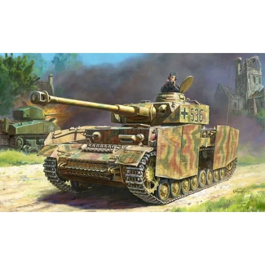 Z3620-Char Panzer IV Ausf.H 1/35 Zvezda