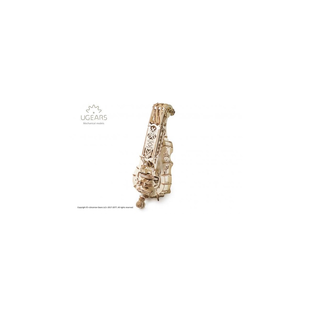 Instrument Vielle à roue 3D bois UGEARS UGEARS UG-70030 - 1