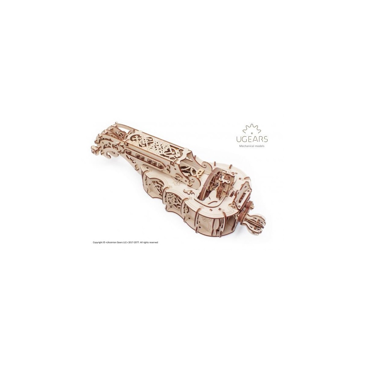 Instrument Vielle à roue 3D bois UGEARS UGEARS UG-70030 - 2