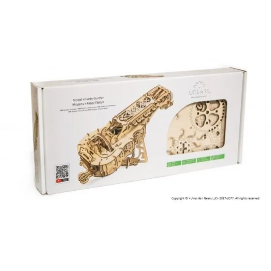 UG-70030-Old instrument to wheel 3D wood UGEARS - UG-70030