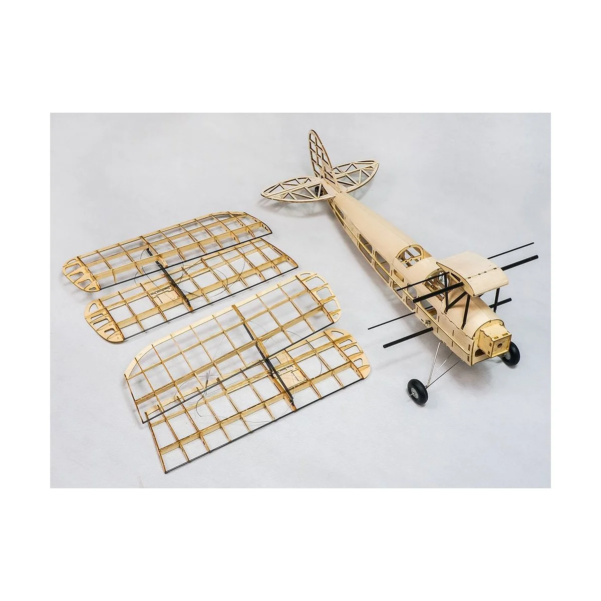 Mini Tiger Moth 980mm S19 Kit balsa DW Hobby DW Hobby - Dancing Wings Hobby S1901 - 6