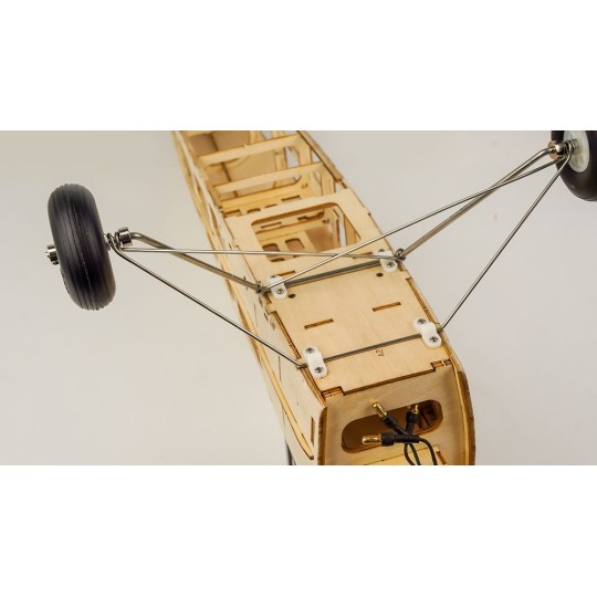 S1901-Mini Tiger Moth 980mm S19 Balsa Kit DW Hobby