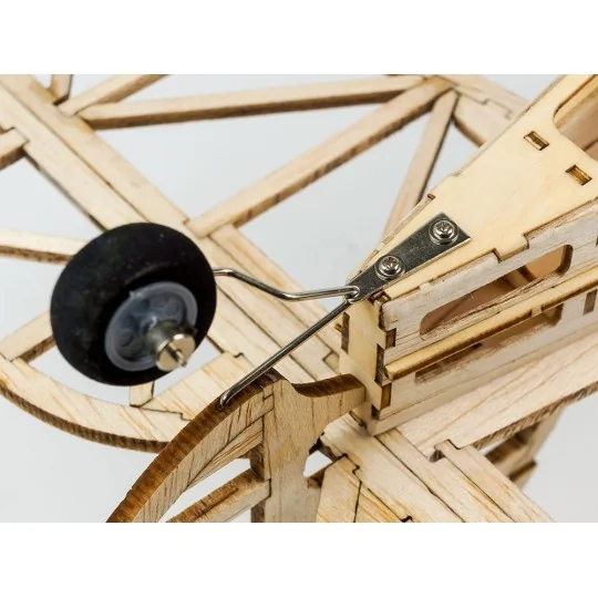 S1901-Mini Tiger Moth 980mm S19 Kit balsa DW Hobby - S1901
