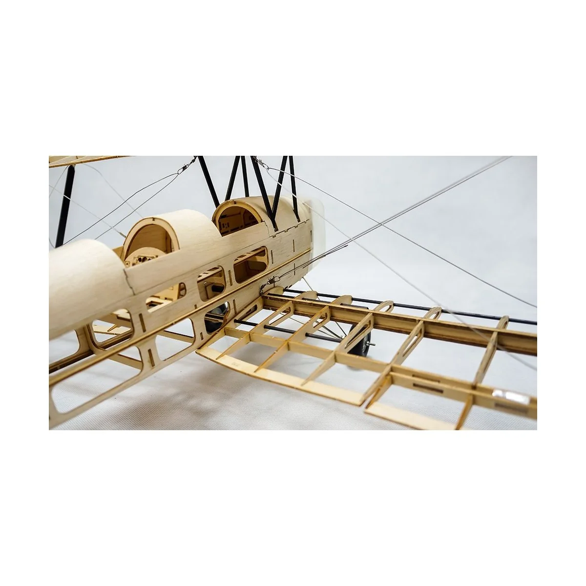 Mini Tiger Moth 980mm S19 Kit balsa DW Hobby DW Hobby - Dancing Wings Hobby S1901 - 12