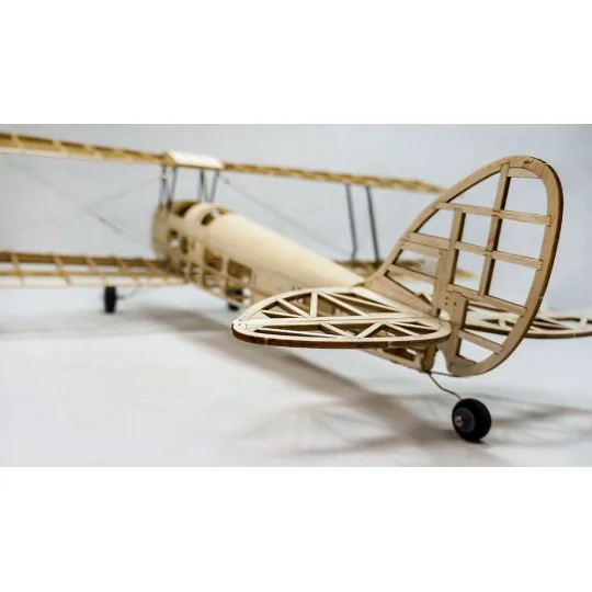 S1901-Mini Tiger Moth 980mm S19 Kit balsa DW Hobby - S1901
