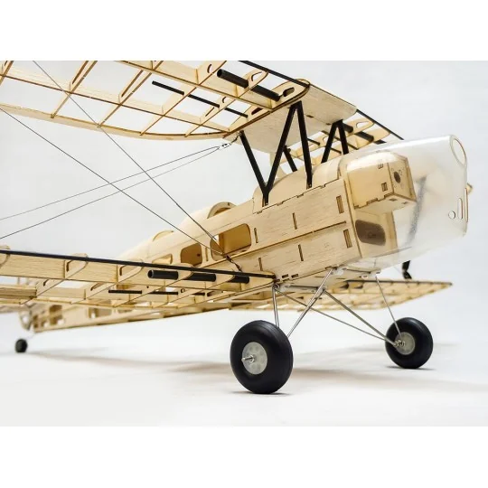 S1901-Mini Tiger Moth 980mm S19 Kit balsa DW Hobby
