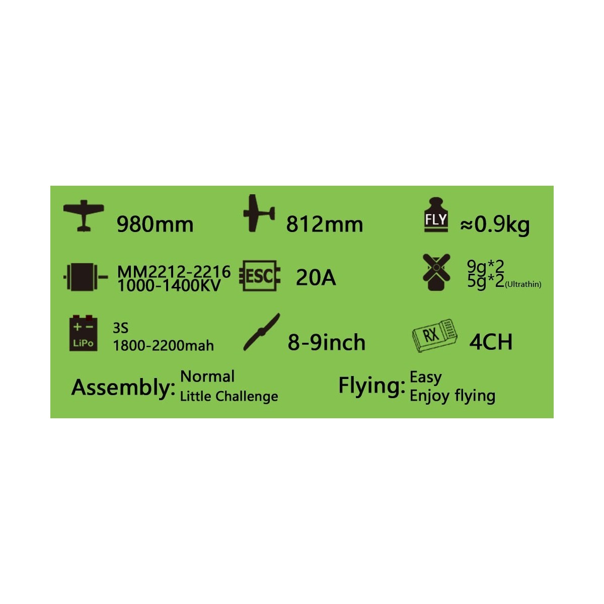 Mini Tiger Moth 980mm S19 Kit balsa DW Hobby DW Hobby - Dancing Wings Hobby S1901 - 17