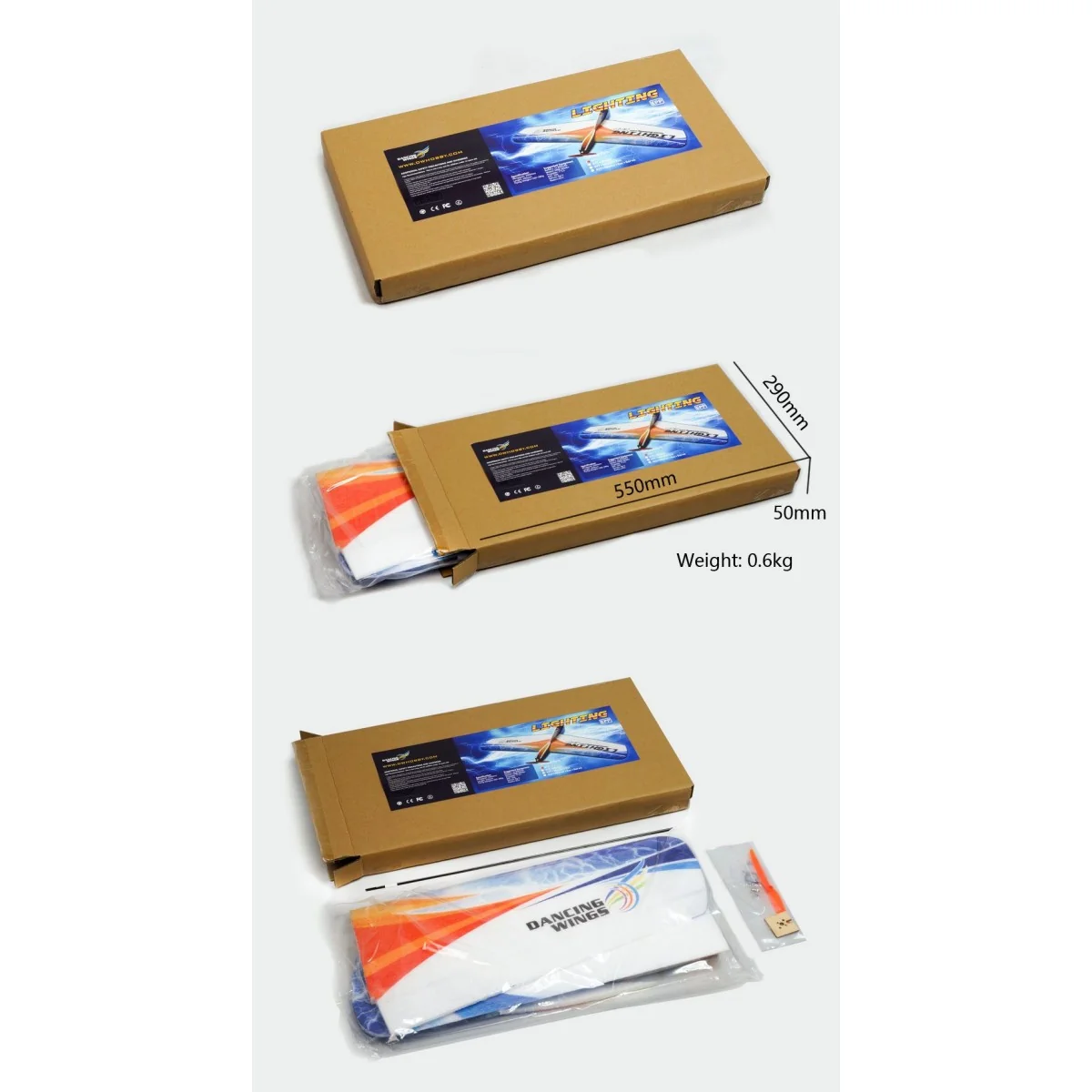 Lighting 1060 mm E11 flying wing EPP PNP DW Hobby Kit DW Hobby - Dancing Wings Hobby E1104 - 6 Lighting 1060 mm E11 flying wing EPP PNP DW Hobby Kit DW Hobby - Dancing Wings Hobby E1104 - 6