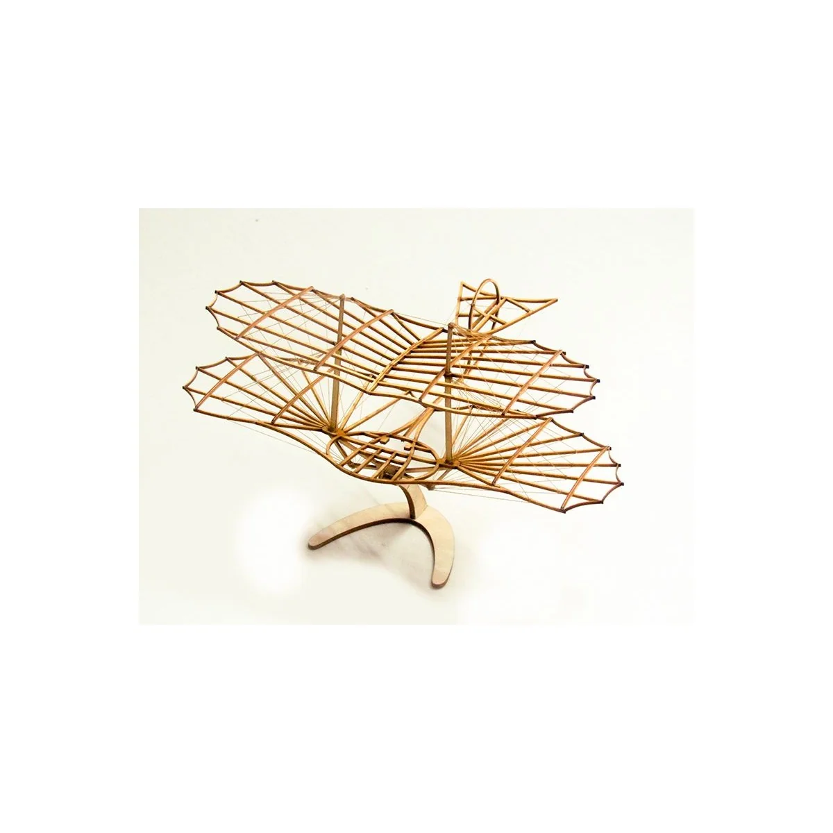 Glider Otto Lilienthal laser cutting wood, static model DW Hobby DW Hobby - Dancing Wings Hobby VA02 - 1