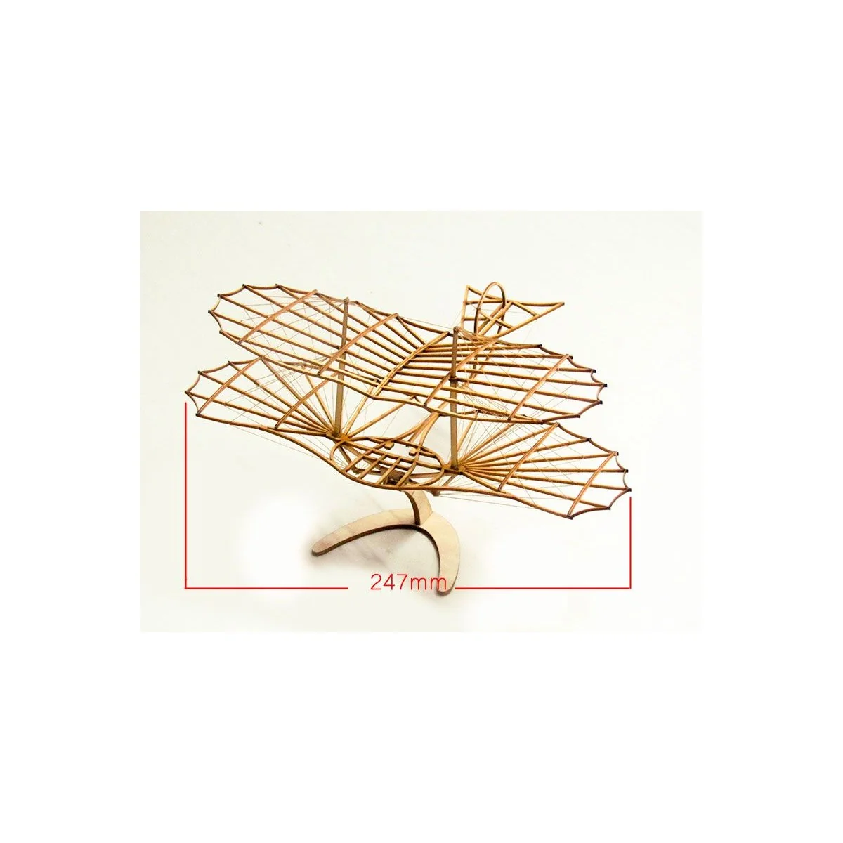 Glider Otto Lilienthal laser cutting wood, static model DW Hobby DW Hobby - Dancing Wings Hobby VA02 - 2 Glider Otto Lilienthal laser cutting wood, static model DW Hobby DW Hobby - Dancing Wings Hobby VA02 - 2