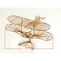 VA02-Glider Otto Lilienthal laser cutting wood, static model DW Hobby