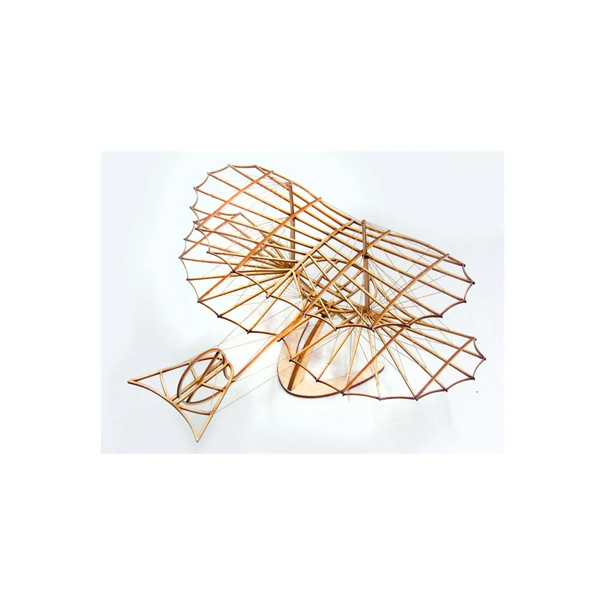 Glider Otto Lilienthal laser cutting wood, static model DW Hobby DW Hobby - Dancing Wings Hobby VA02 - 3 Glider Otto Lilienthal laser cutting wood, static model DW Hobby DW Hobby - Dancing Wings Hobby VA02 - 3