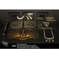 Glider Otto Lilienthal laser cutting wood, static model DW Hobby DW Hobby - Dancing Wings Hobby VA02 - 5 VA02-Glider Otto Lilienthal laser cutting wood, static model DW Hobby - VA02