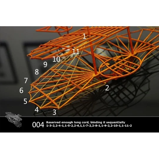 Glider Otto Lilienthal laser cutting wood, static model DW Hobby DW Hobby - Dancing Wings Hobby VA02 - 6 VA02-Glider Otto Lilienthal laser cutting wood, static model DW Hobby - VA02