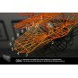 VA02-Glider Otto Lilienthal laser cutting wood, static model DW Hobby