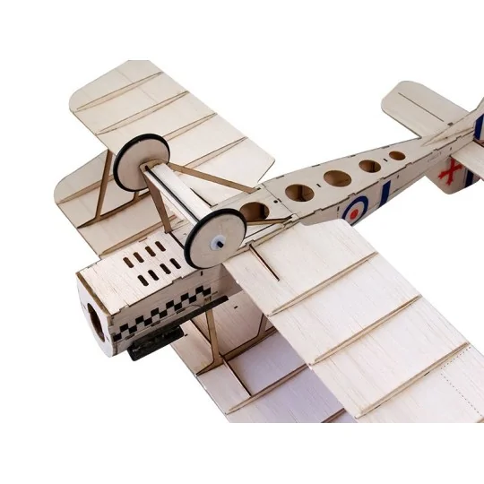 K0401-Mini RAF S.E.5A 378mm balsa DW Hobby laser cutting
