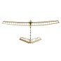 F1401C-Glider UZI 1400mm kit balsa DW Hobby