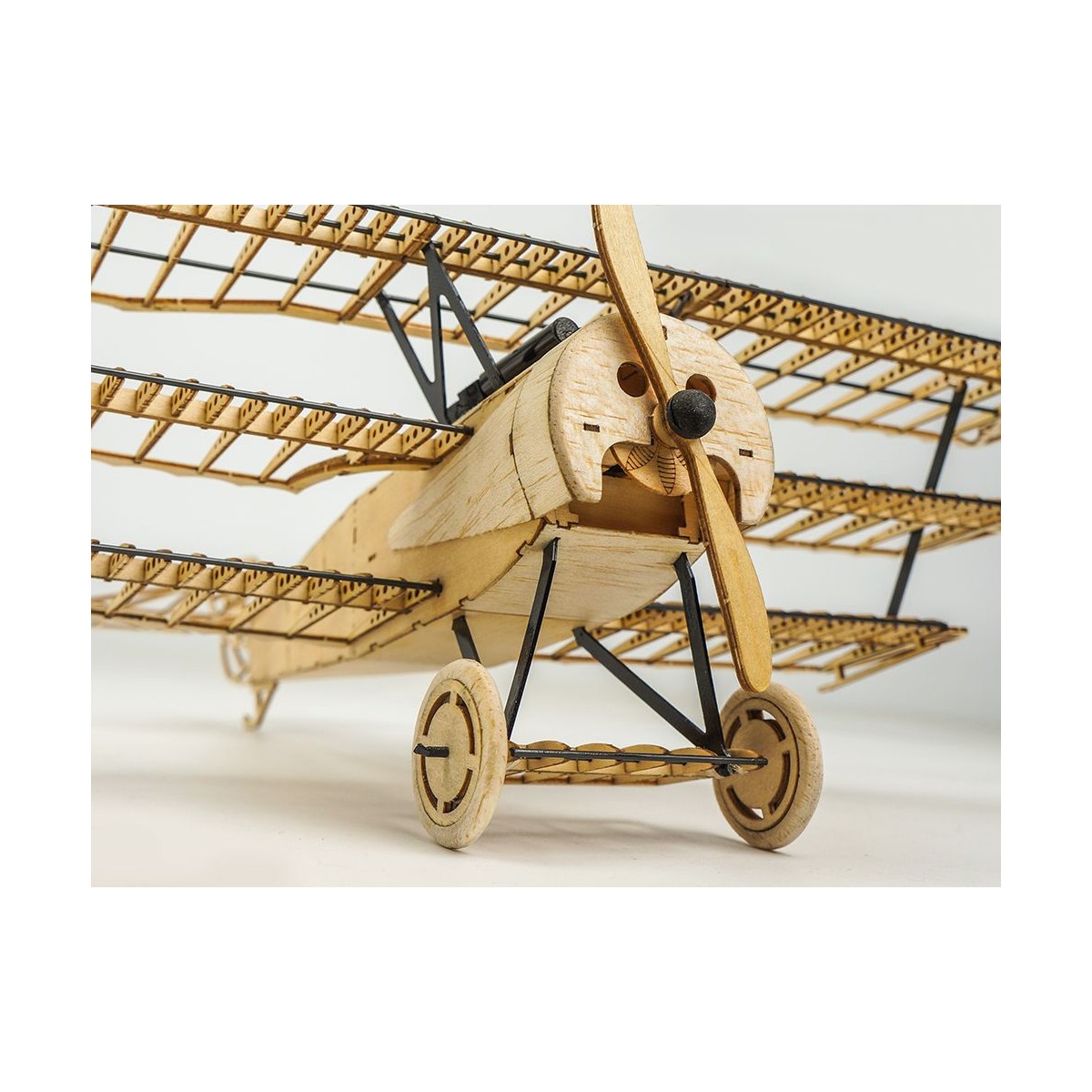 Fokker DR-I 1/18 découpe laser bois, modèle statique DW Hobby DW Hobby - Dancing Wings Hobby VX11 - 11