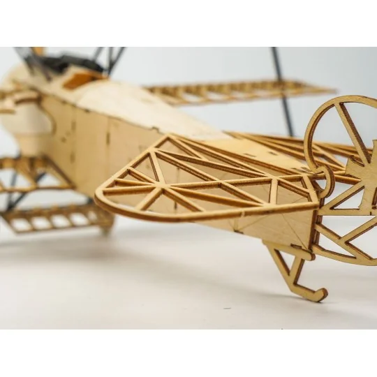 Fokker DR-I 1/18 découpe laser bois, modèle statique DW Hobby DW Hobby - Dancing Wings Hobby VX11 - 12 VX11-Fokker DR-I 1/18 découpe laser bois, modèle statique DW Hobby - VX11