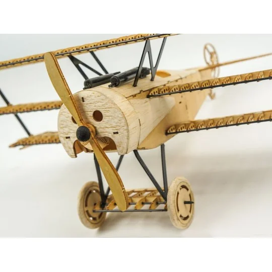 Fokker DR-I 1/18 découpe laser bois, modèle statique DW Hobby DW Hobby - Dancing Wings Hobby VX11 - 13 VX11-Fokker DR-I 1/18 découpe laser bois, modèle statique DW Hobby - VX11