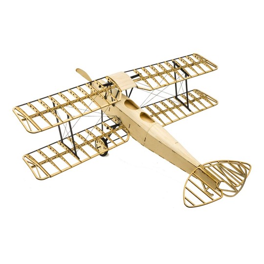 VX10-Tiger Moth 1/18 laser cutting wood, static model DW Hobby