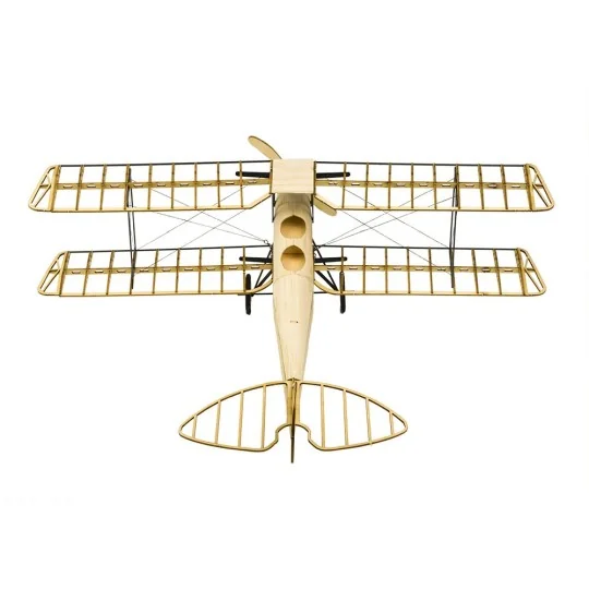 VX10-Tiger Moth 1/18 laser cutting wood, static model DW Hobby - VX10