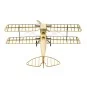 VX10-Tiger Moth 1/18 laser cutting wood, static model DW Hobby - VX10