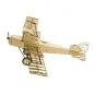 VX10-Tiger Moth 1/18 laser cutting wood, static model DW Hobby - VX10