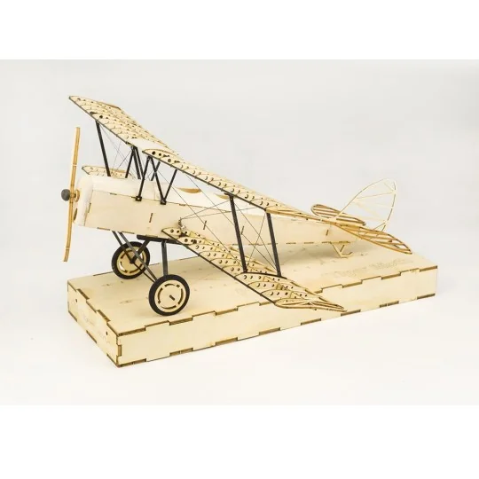 Tiger Moth 1/18 découpe laser bois, modèle statique DW Hobby DW Hobby - Dancing Wings Hobby VX10 - 6 VX10-Tiger Moth 1/18 découpe laser bois, modèle statique DW Hobby - VX10