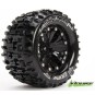 1/10 MT-Pioneer soft tires + rim 2.8 "black Louise RC Louise RC 052855 - 1 052855-1/10 MT-Pioneer soft tires + rim 2.8 "black Louise RC - 052855