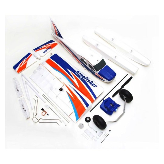 FMS103PF-REFV2-Kingfisher 1m40 PNP + Skis et flotteurs FMS