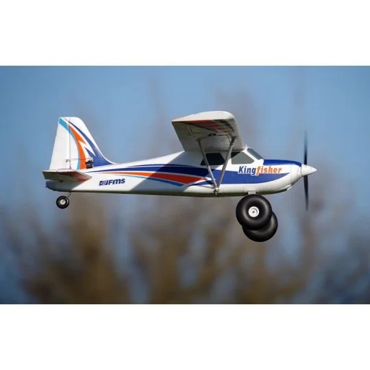 FMS103PF-REFV2-Kingfisher 1m40 PNP + Skis et flotteurs FMS