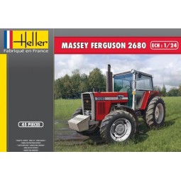 Tractor Massey - Ferguson 2680 1/24 Heller + glues and paints Heller 81402 - 1