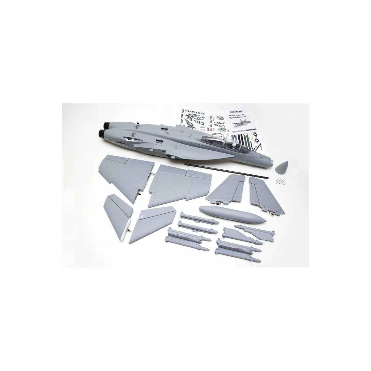 Jet F/A-18F Super Hornet 70mm EDF PNP Hobby rock Roc Hobby ROC022G - 12