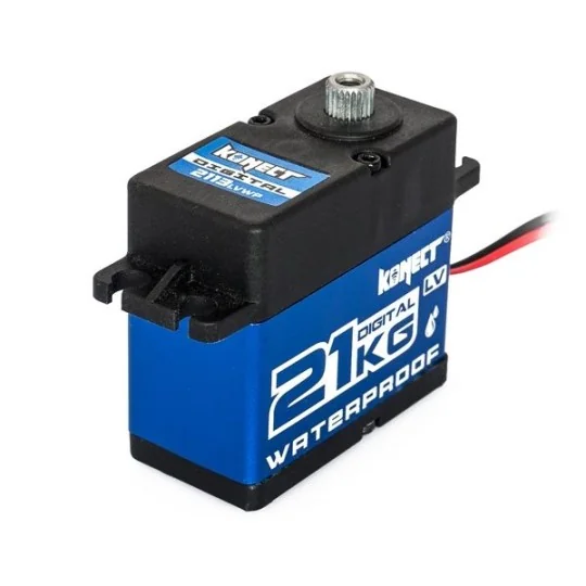 KN-2113LVWP-Servo 2113LVWP 21kg-0.16s Etanche pignons métal Konect - KN-2113LVWP