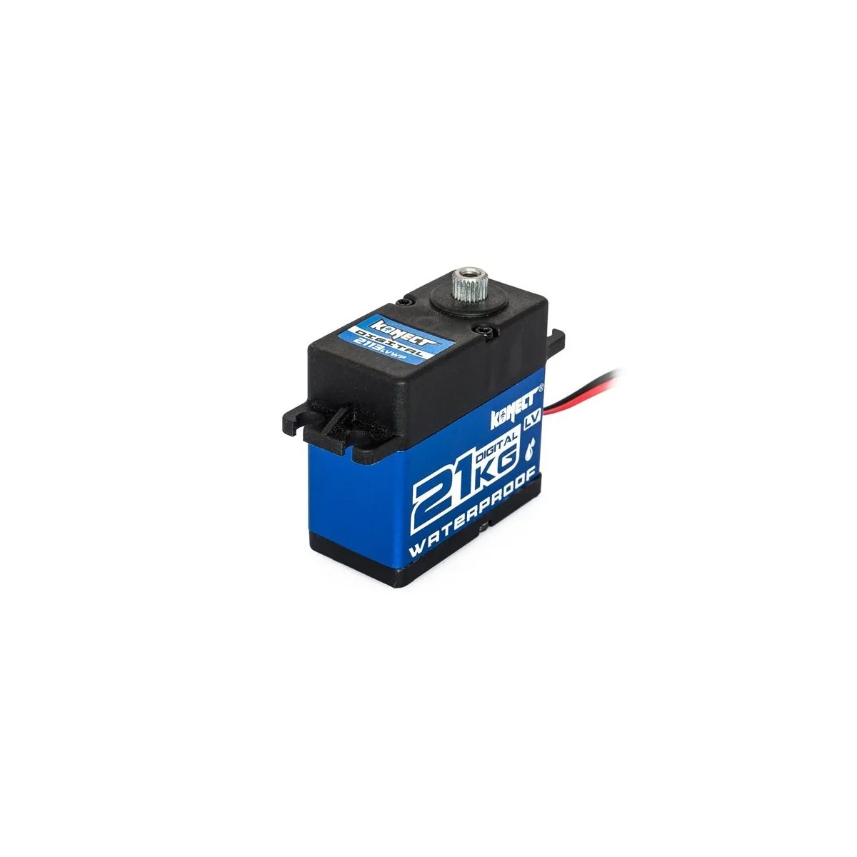 Servo 2113LVWP 21kg-0.16s Etanche pignons métal Konect Konect KN-2113LVWP - 1