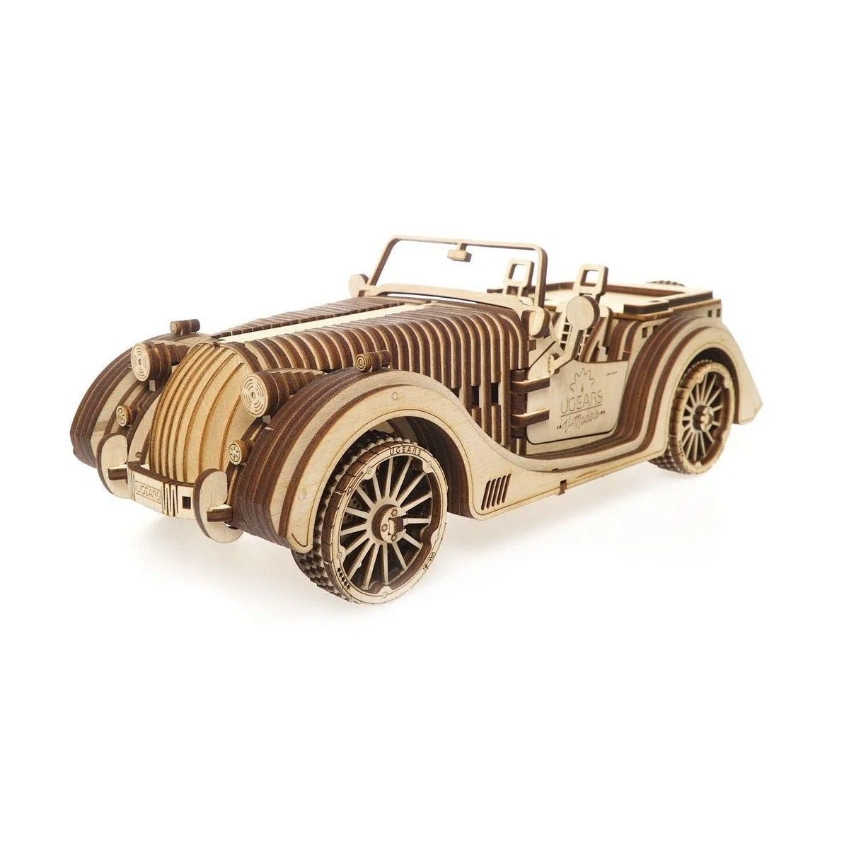 Roadster VM-01 Puzzle 3D bois UGEARS UGEARS UG-70052 - 1