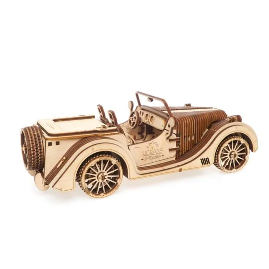Roadster VM-01 Puzzle 3D bois UGEARS UGEARS UG-70052 - 3 UG-70052-Roadster VM-01 Puzzle 3D bois UGEARS - UG-70052